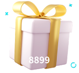 Receba seus bônus de boas-vindas no 8899