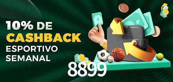 10% de bônus de cashback na 8899